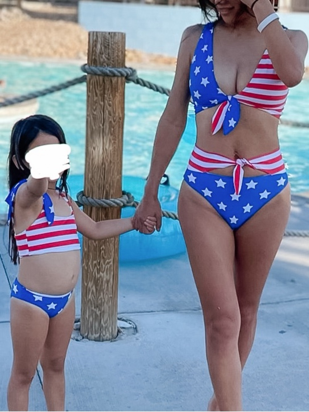 Beach Riot mommy and me bikini swim set